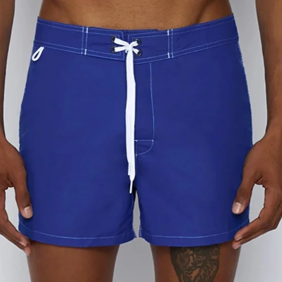 Sundek Iconic Taffeta Fixed Waist Swim Shorts Trunks. Size 32. - Picture 1 of 9